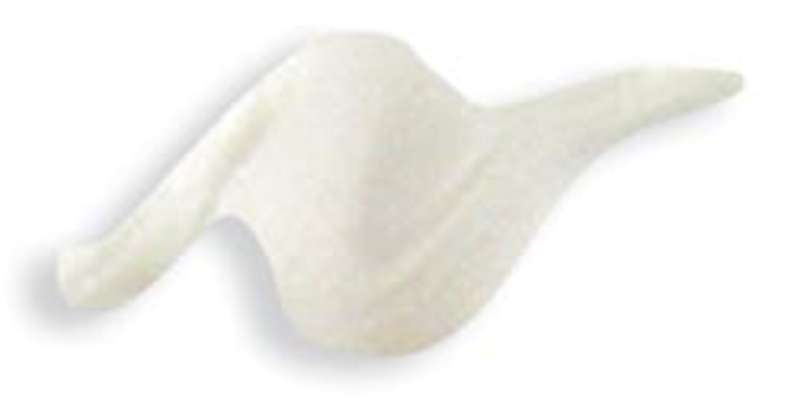 Scribbles 3D Fabric Paint 1oz Iridescent - White Mist