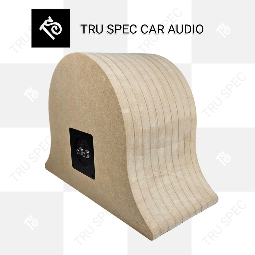 Tru Spec Single 10" SHALLOW Sealed Stack Fab Subwoofer Enclosure