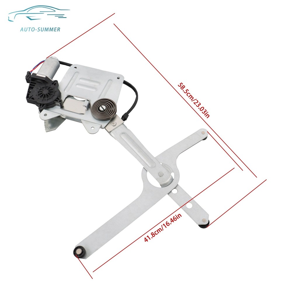 Driver Power Window Regulator W/ Motor Front&Left For Chevy Blazer S10 1995-2004