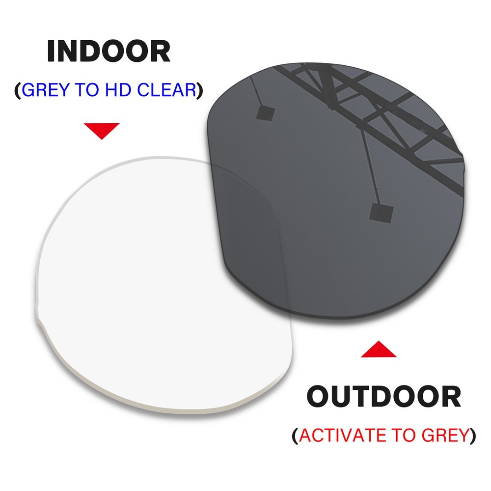 Transition Replacement Lenses for Oakley HSTN OO9464 52mm Frame - NO Polarized