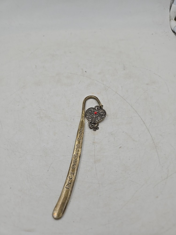 BRASS Heart BOOK MARK