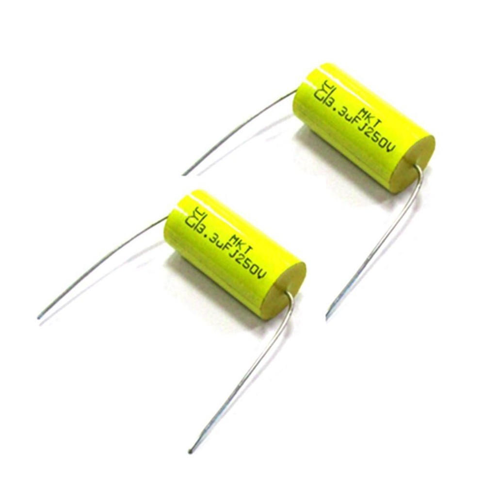 2 X 3.3uF 250V Non Polarized Crossover Audio Capacitor