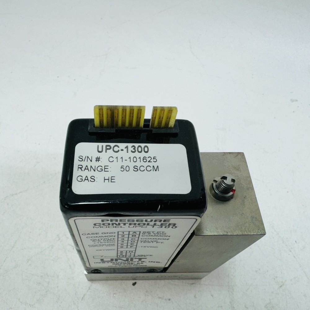 Unit UFC-1300 Mass Flow Controller, HE, 50 SCCM, Used