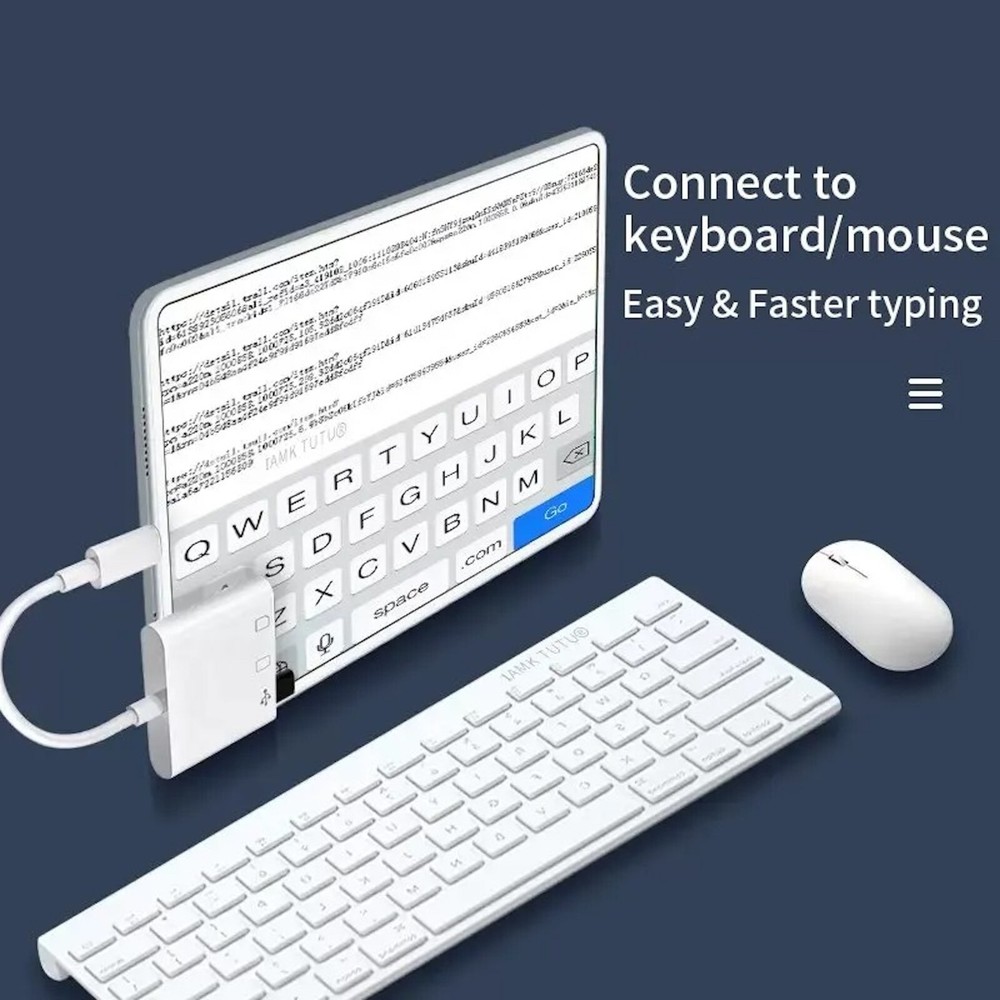 USB C SD Card Reader for iPhone iPad Android Mac Micro SD SDHC SDXC