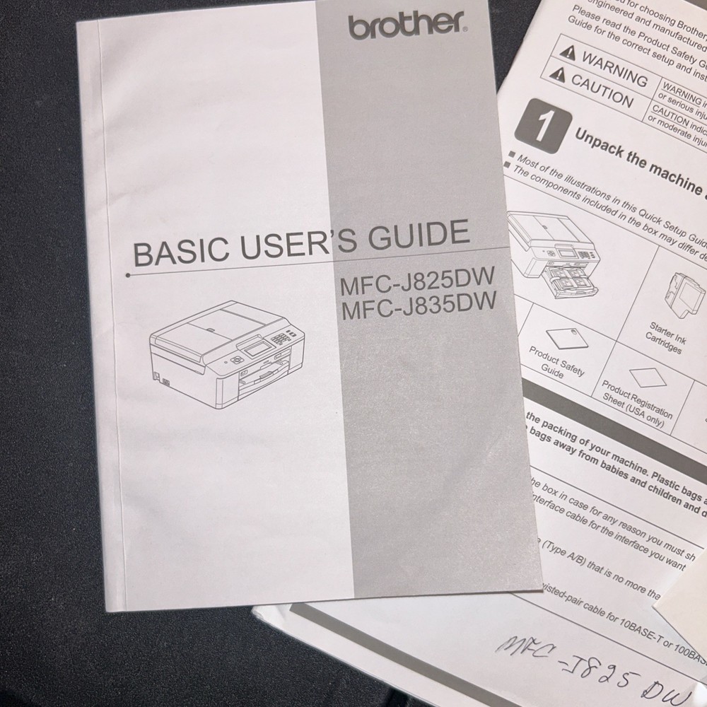 Bother Basic User Guide Quick Start Up Manuals