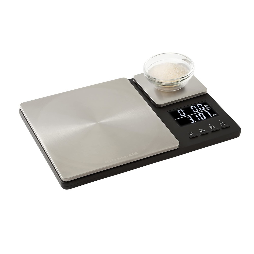 Bascula Digital Con Plataforma Dual Y Precision De Dieciseis Onzas Lujo