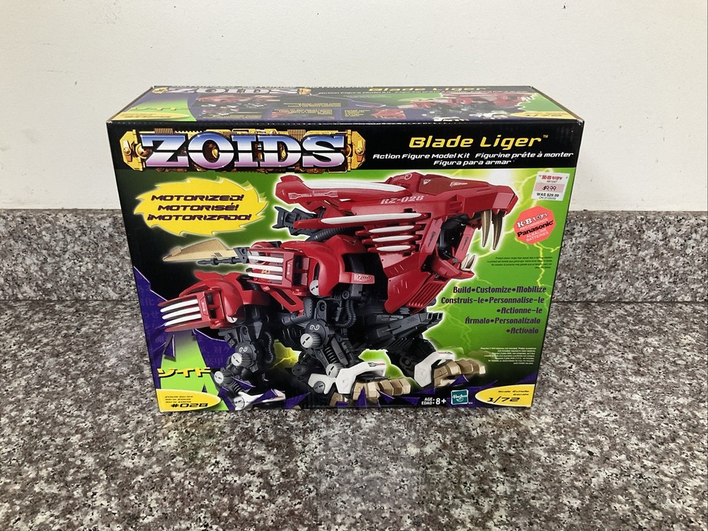 Zoids Red Blade Liger Model RZ 028 Leon Version