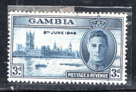 BRITISH GAMBIA   STAMPS   MINT HINGED     LOT 534BD