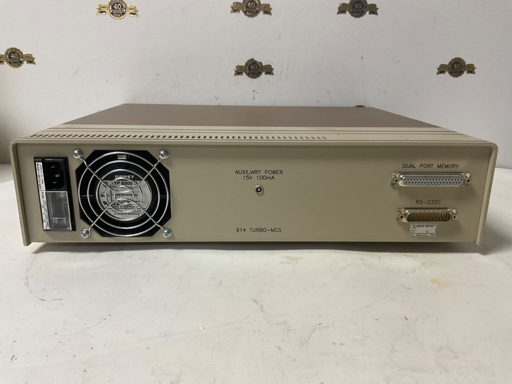 EG&G ORTEC Turbo-MCS model 914 TURBO-MCS Multichannel Analyzer Inputs Outputs