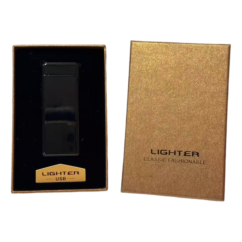 2.8''H Shake Electronic Pulse Arc Plasma Lighter with USB Rechargeable Gift man