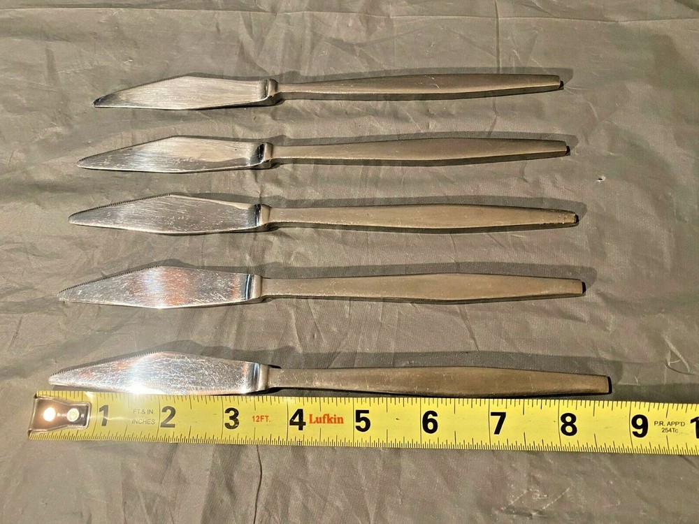 Midcentury Modern 16 Piece Bolero Stainless Flatware