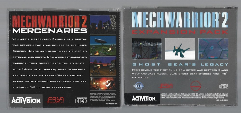 MechWarrior Vengeance PC + MW 2 31st Cent + Exp Pack + Mercenaries 4 Game Bundle