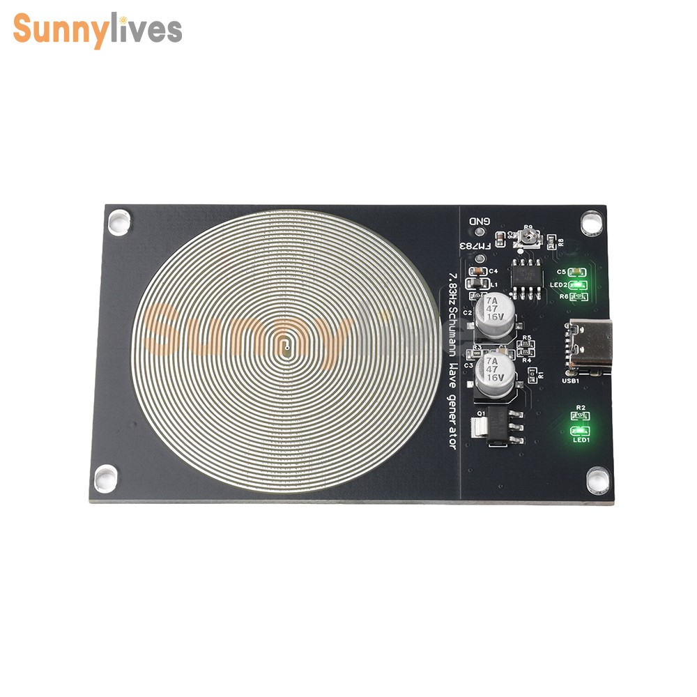 DC 5V 7.83Hz Schumann Wave Generator Ultra Low Frequency Pulse Generator Type-C
