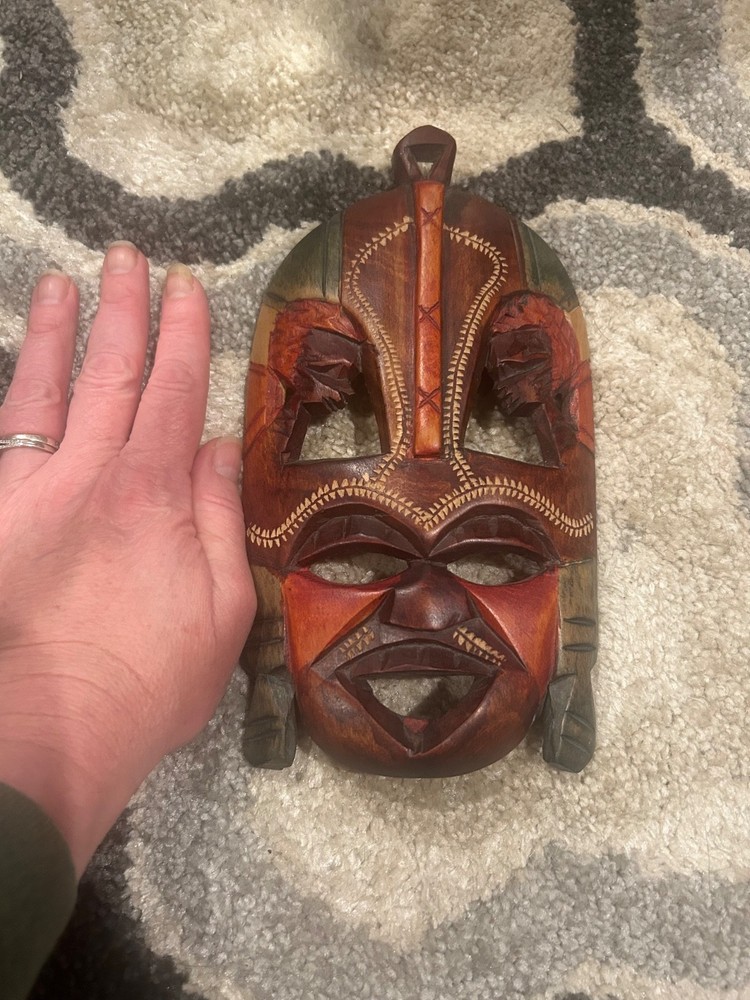 Hand Carved African Mask