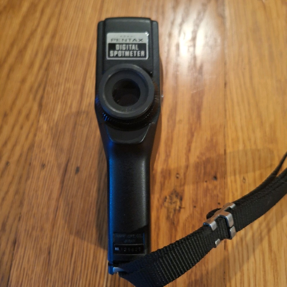Pentax Digital Spot Meter Light Exposure Meter w/ Case Strap [MINT] From JAPAN