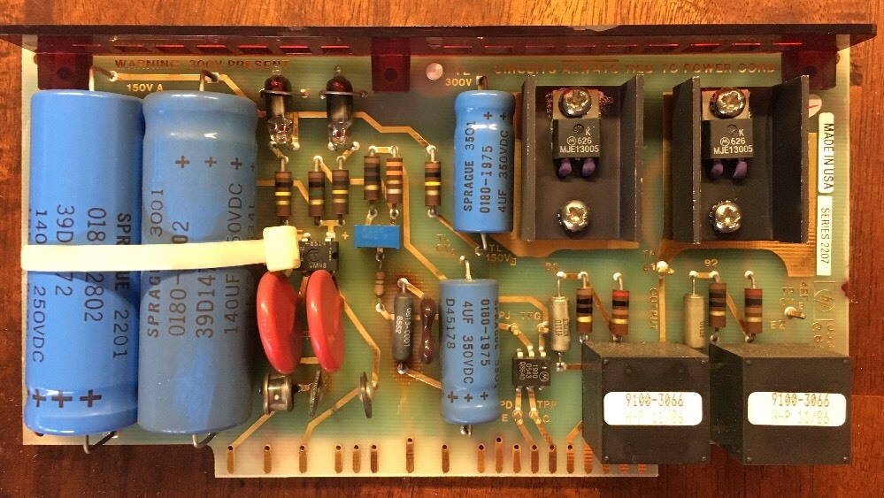 HP 5343A Microwave Frequency Counter (Back Panel)