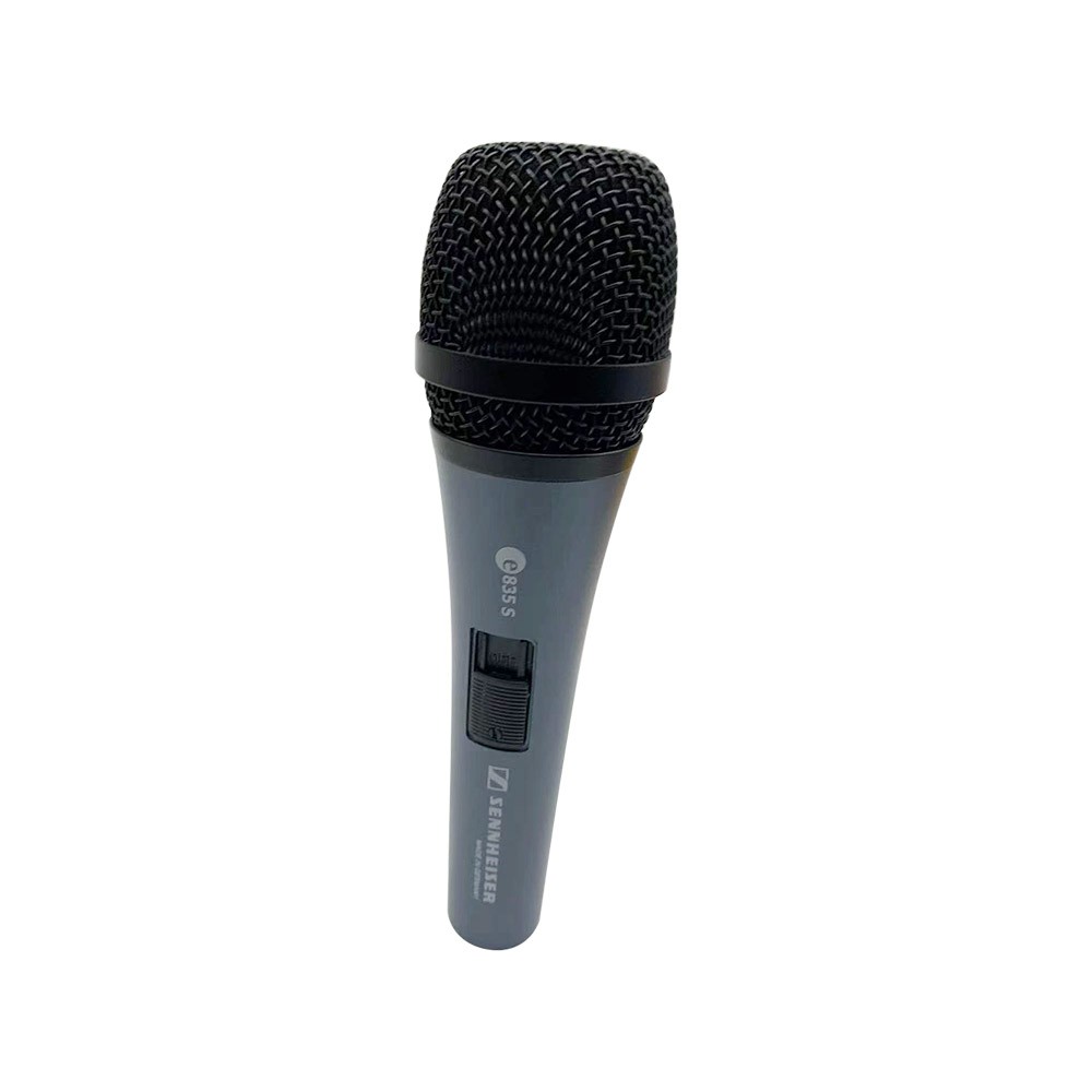 Sennheiser e835-S Dynamic Cardioid Vocal Microphone with On/Off Switch