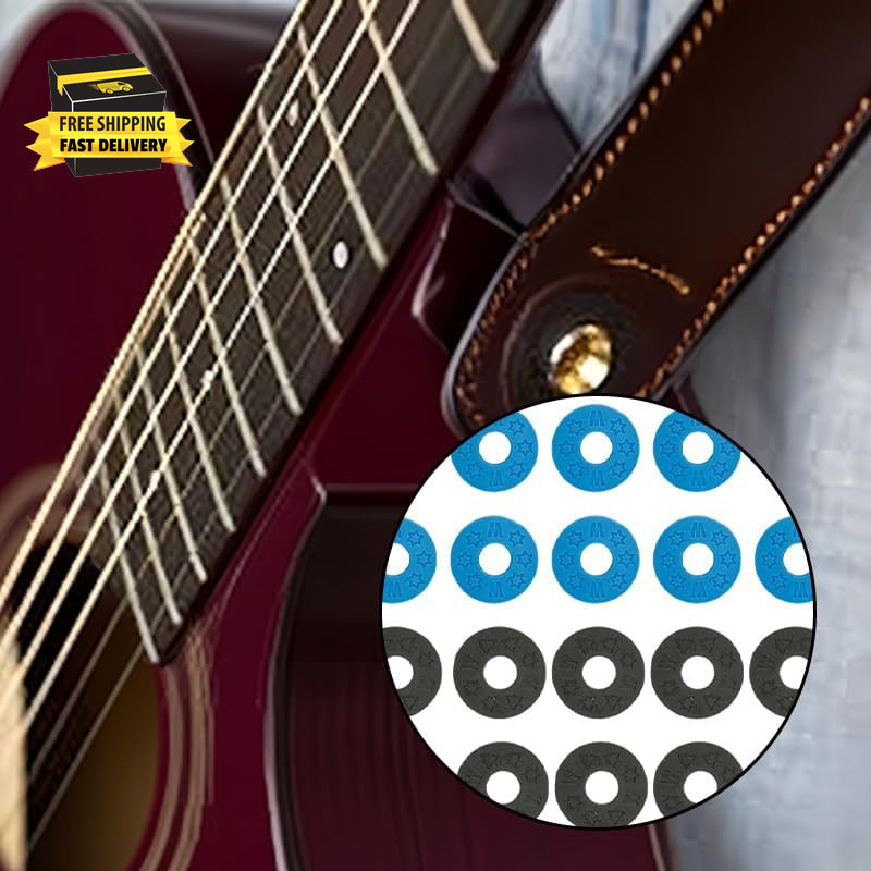 20 Pcs Guitar Strap Locks, Secure Blocks Protector & Adapter for Electric, Acous