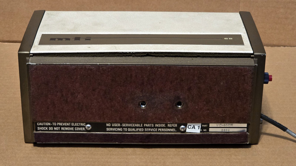 MTI VC-65DX Video Camera