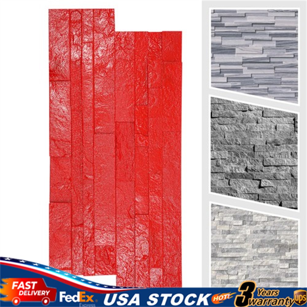 300*650mm Rectangular Concrete Stamping Molds Concrete Mould For Wall & Floor