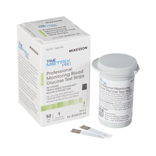 True Metrix Glucose Test Strips, 50 Count
