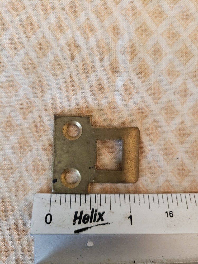 Vintage Solid Brass Cabinet Cupboard Keepers Catches 1"