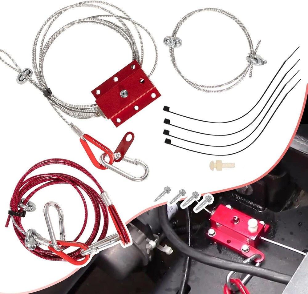 Break Away Control Device for RV Trailer Towing Breakaway Cables System