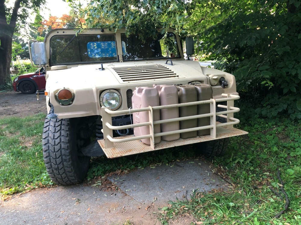 LOT HMMWV Front Cargo Storage Basket plus BRUSH GUARD