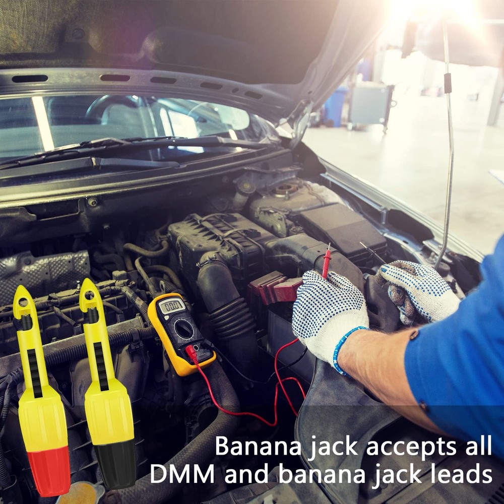 Wire Piercing Probe, Insulation Piercing Clip Tool for Multimeter Voltage Voltme