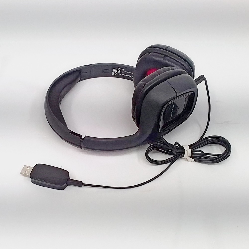 Plantronics .Audio 655 USB Stereo Headset with Mic – Tested Working