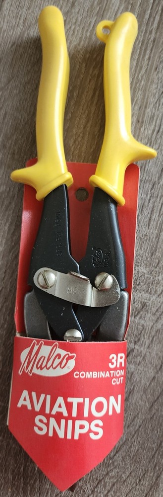 Malco Combination Cut Aviation Snips 3R, M2003
