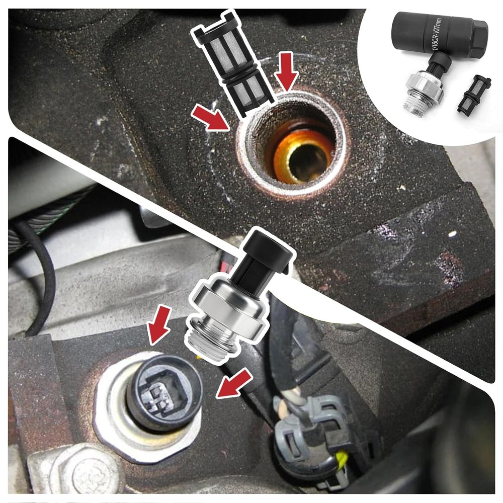 12677836 Oil Pressure Sensor with Socket for Chevy...