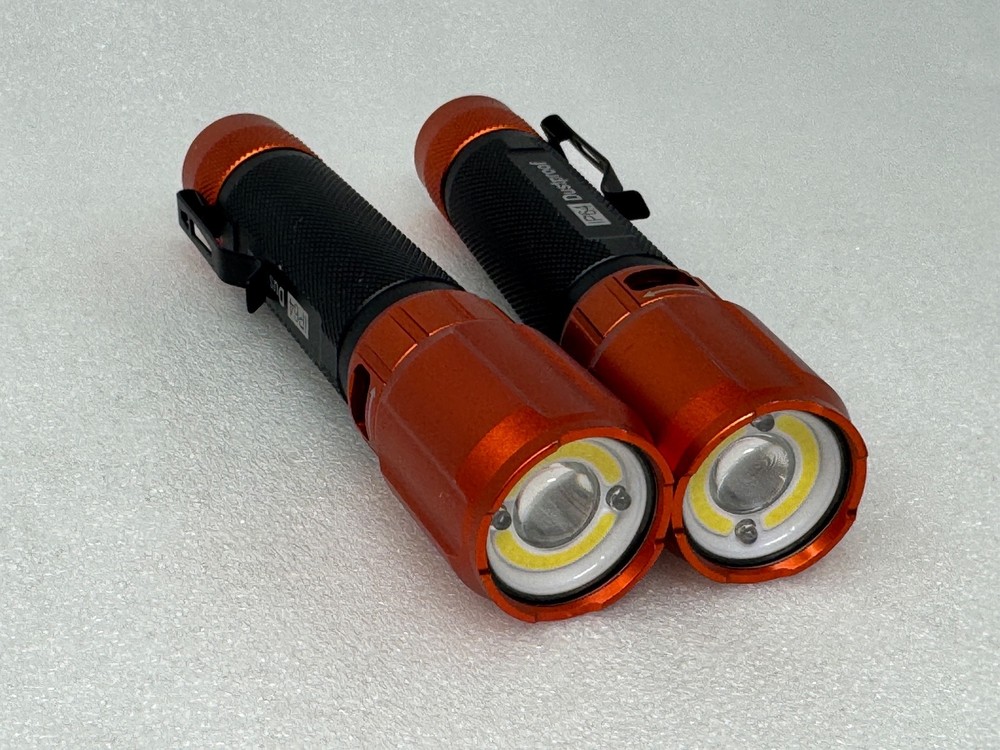[2-PACK] KLEIN TOOLS [56413] RECHARGEABLE 2-COLOR LED FLASHLIGHT