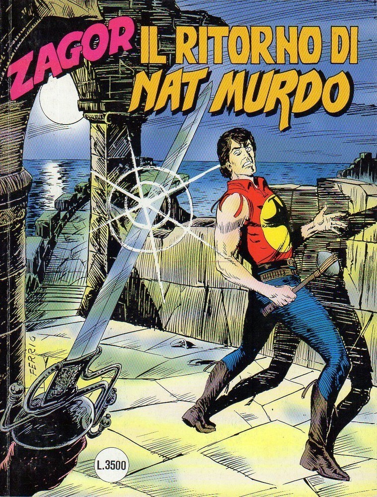 comic ZAGOR ZENITH BONELLI FIRST EDITION number 442