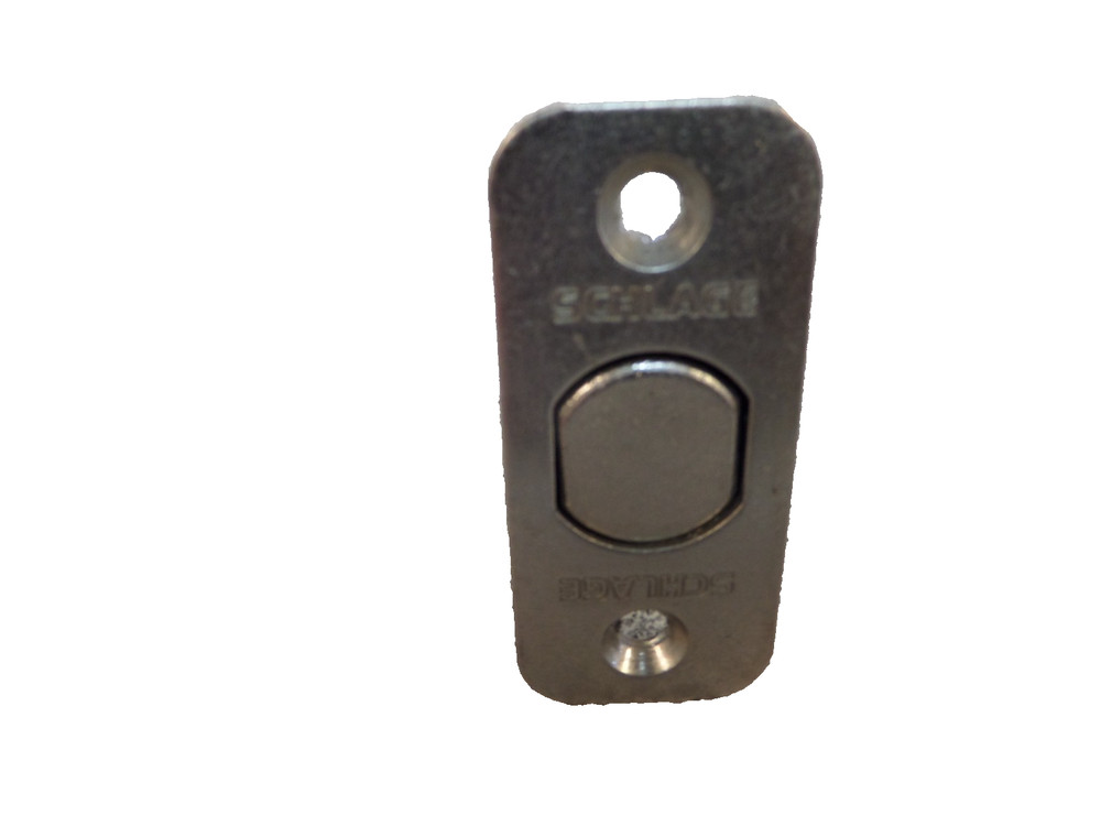 SCHLAGE B300 SERIES ADJUSTABLE BACKSET DEADBOLT LATCH NICKEL FINISH
