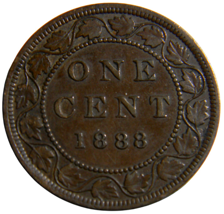 Canada 1888 One Cent (0622)