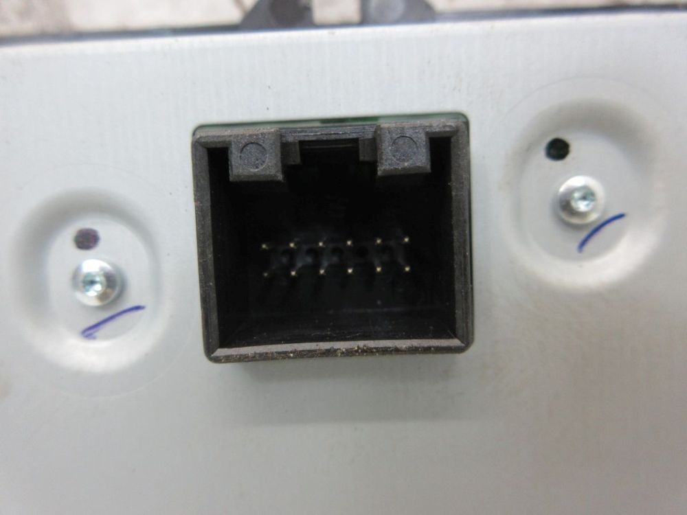 Radio/Navigation Combination Display Multimedia Control Unit *CODE
