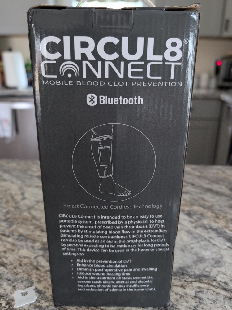 Circul8 Connect Mobile Blood Clot Portable Prevention Compression Bluetooth