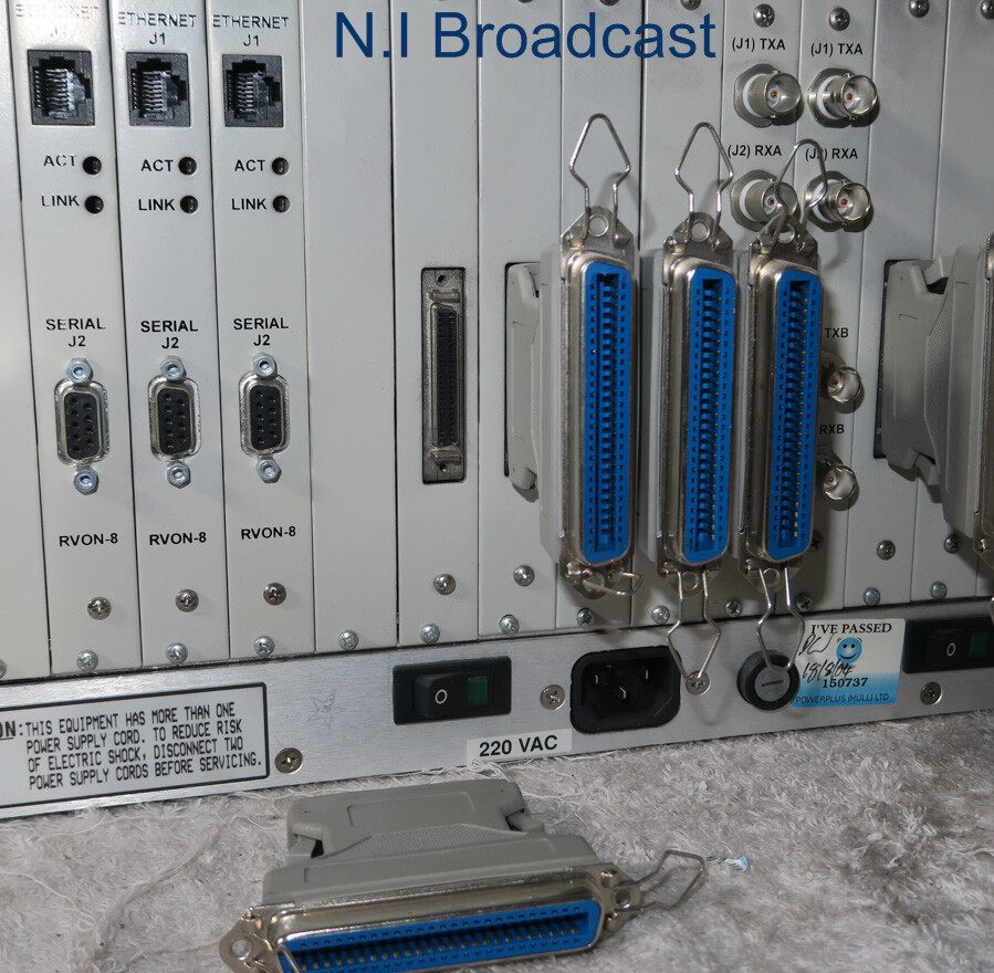 RTS telex adam intercom talkback mainframe wtih expansion options (ref 2)