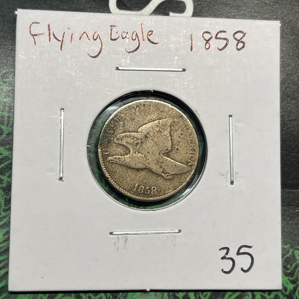 1858 Flying Eagle Copper Cent Coin Collection