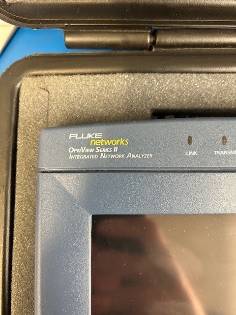 Fluke Network Optiview Series II Integrated Network Analyzer Excellent Condition