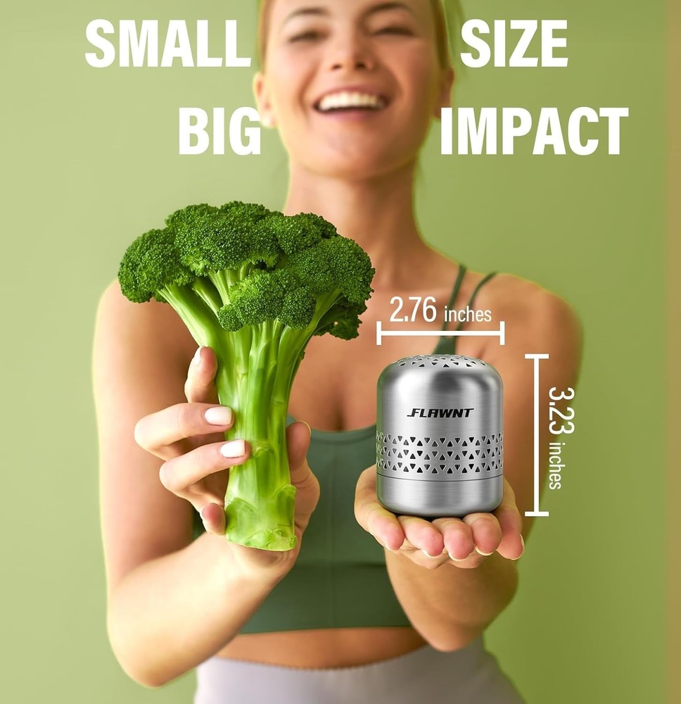 Fridge Deodorizer, 10- Odor Eliminator for Refrigerator & Freezer, No Baking ...