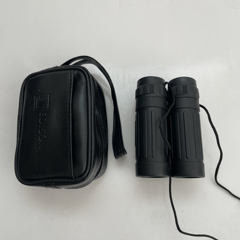 Edison Binoculars with case *case missing zipper