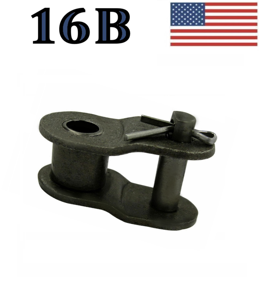 16B-1 ROLLER CHAIN OFFSET LINK *PACK OF 4* SAME DAY SHIPPING
