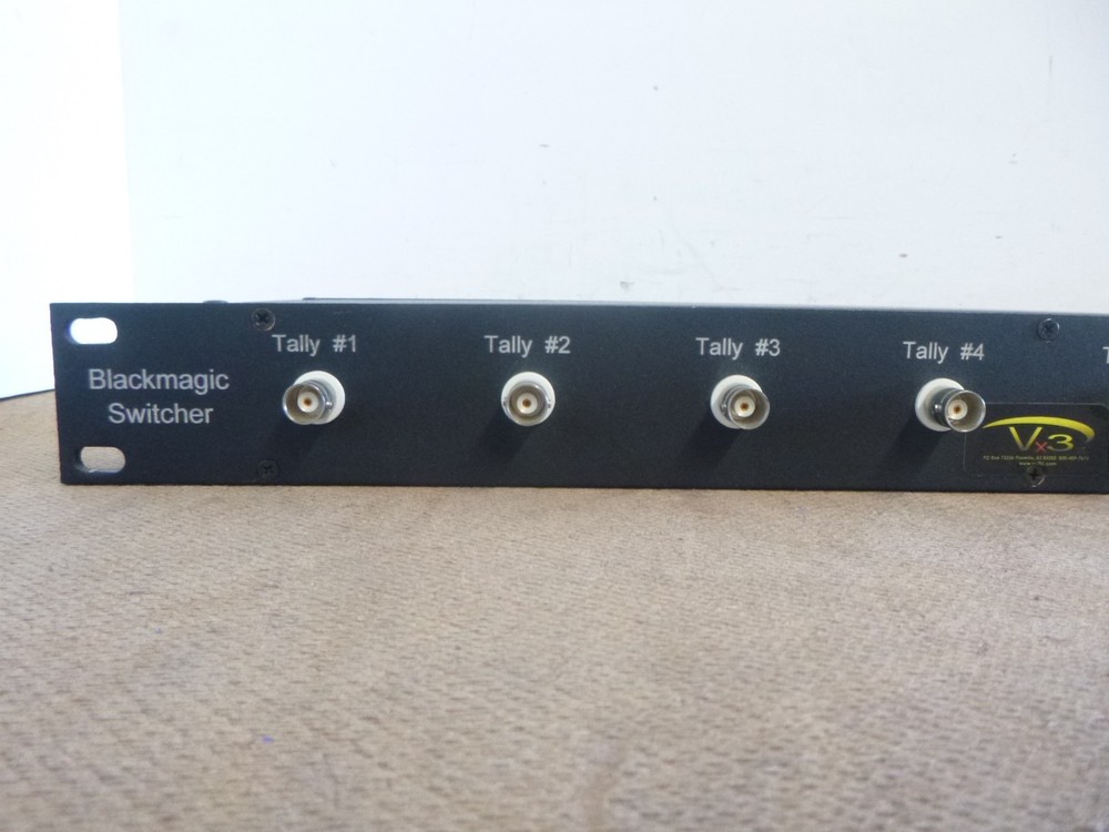 Blackmagic Switcher Tally Adapter Vx3