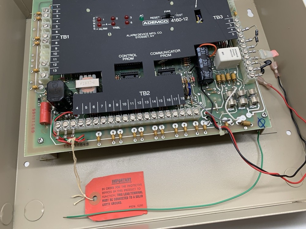 Ademco 4160-12 Control Communicator Panel