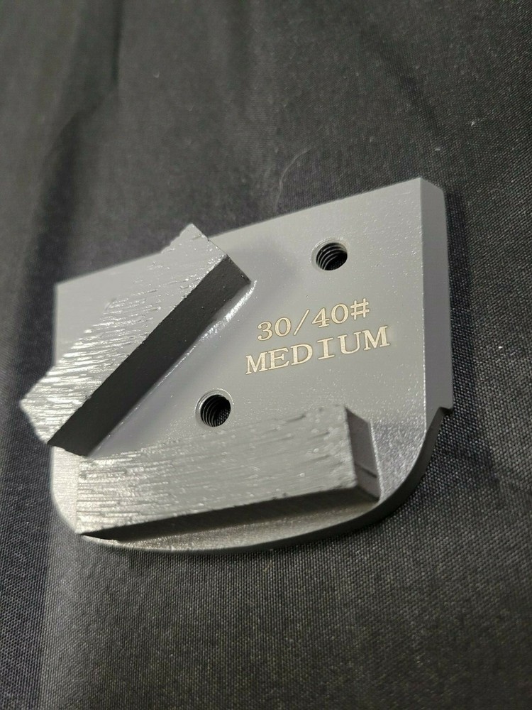 3 30/40 grit medium bond trapezoid diamond inserts concrete Lavina 2 segments