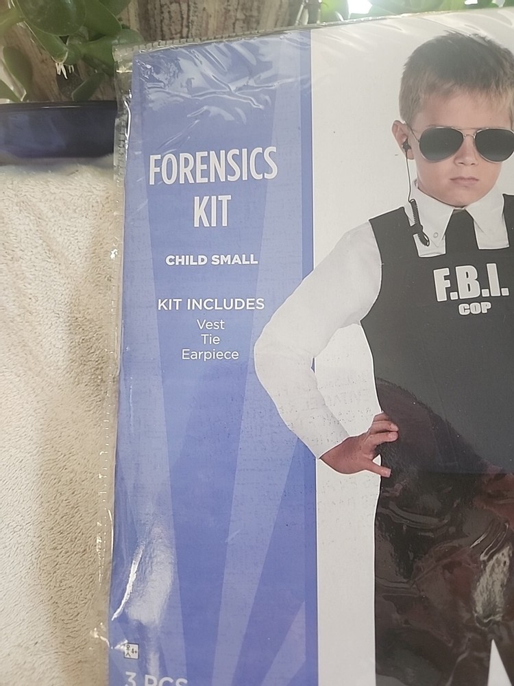 Forensic Agent Child Costume Accessory Kit