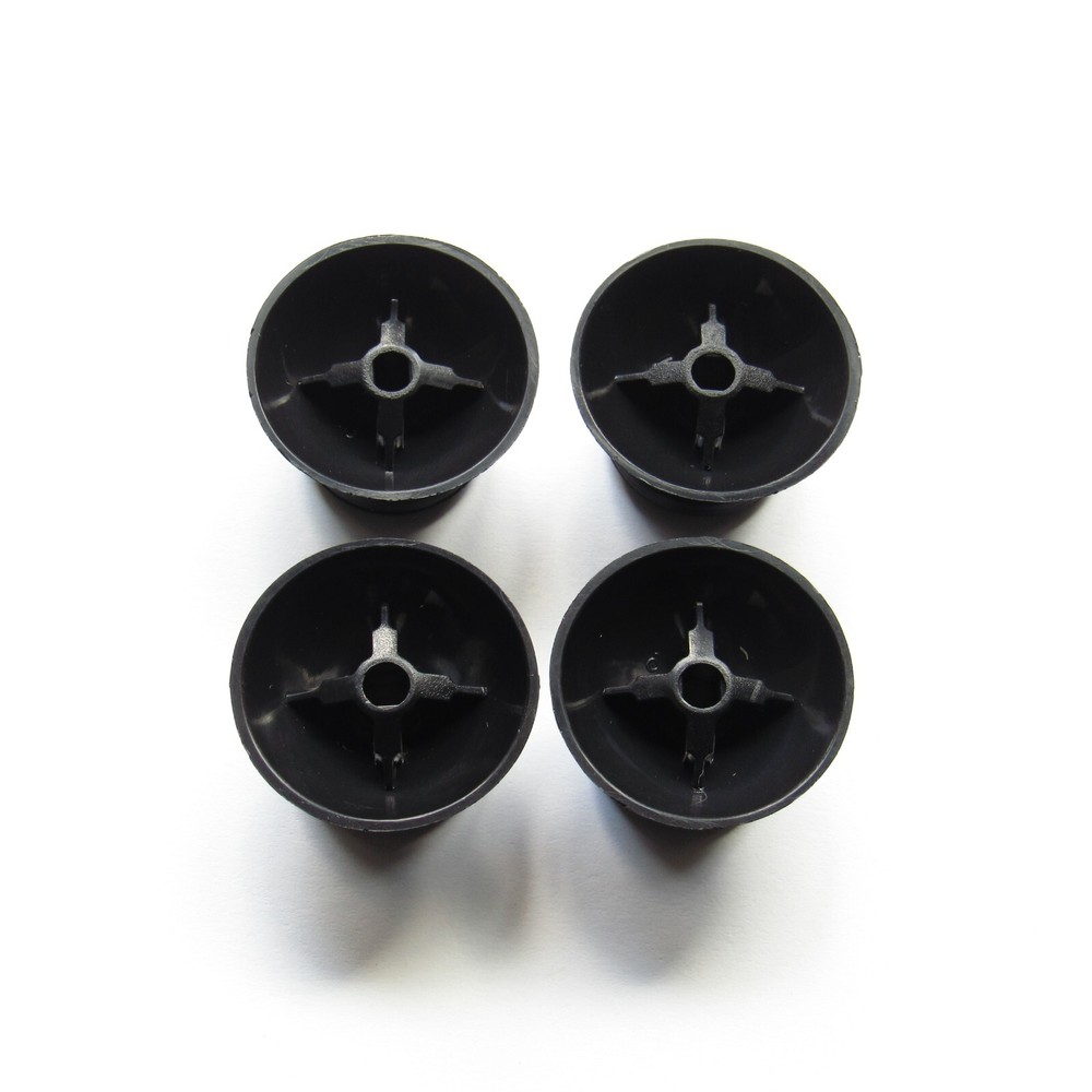 4 Original Microsoft Xbox Thumbsticks Black Joysticks New Analog Sticks