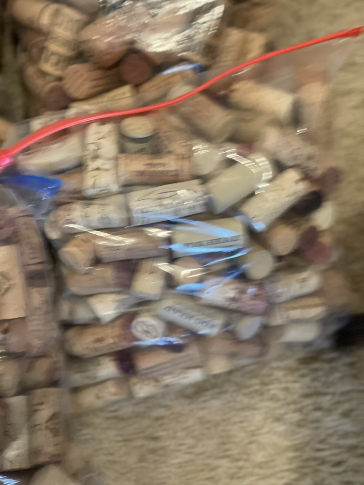 Corks!! 125 Premium Recycled Corks, Natural Wine Corks for Crafts-PRIORITY MAIL